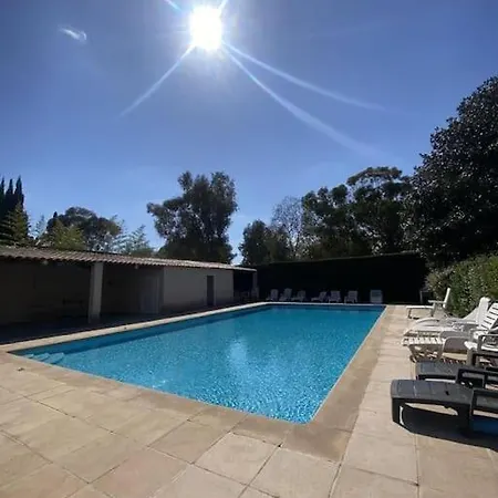 1 Bed Les Pins With Pool Appartement *